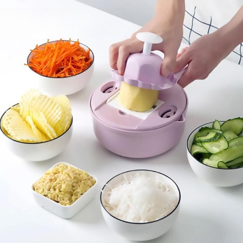 SliceMaster™ – Hachoir de Cuisine Multifonction
