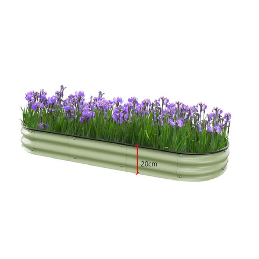SteelGrow™ – Lit de Jardin Métallique Modulable