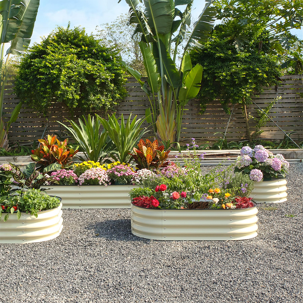 SteelGrow™ – Lit de Jardin Métallique Modulable