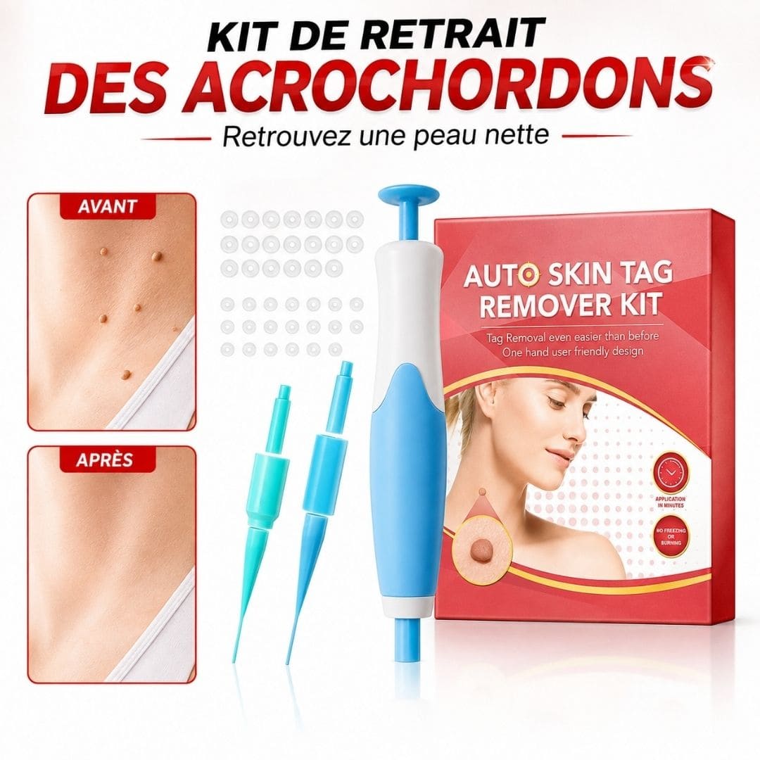 Kit de retrait des acrochordons - Une peau nette en quelques gestes