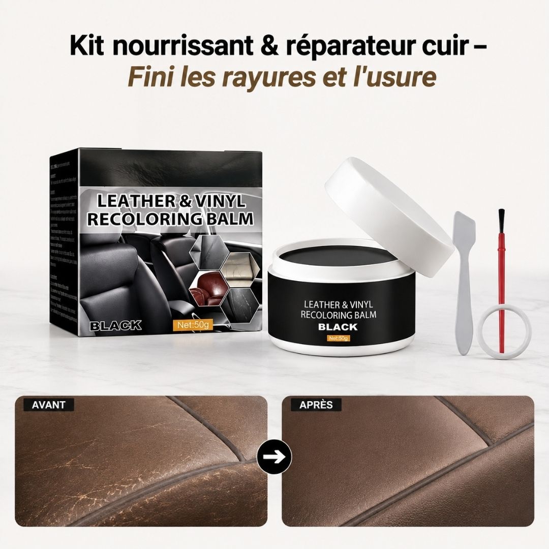 Kit réparation cuir – Fini les rayures, craquelures et l'usure